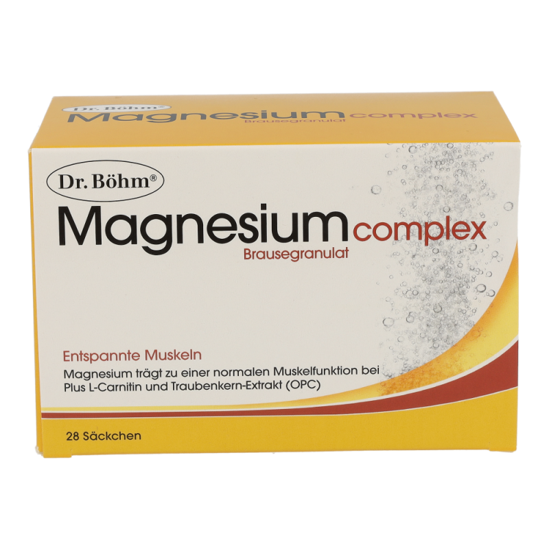 Dr. Böhm Magnesium complex Brausegranulat 28 Stk.