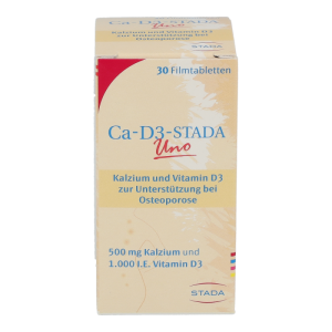 Ca-D3-Stada Filmtabletten Uno 30 Stk.