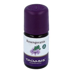 Taoasis Ätherisches Öl Bio Rosen Geranie 5 ml