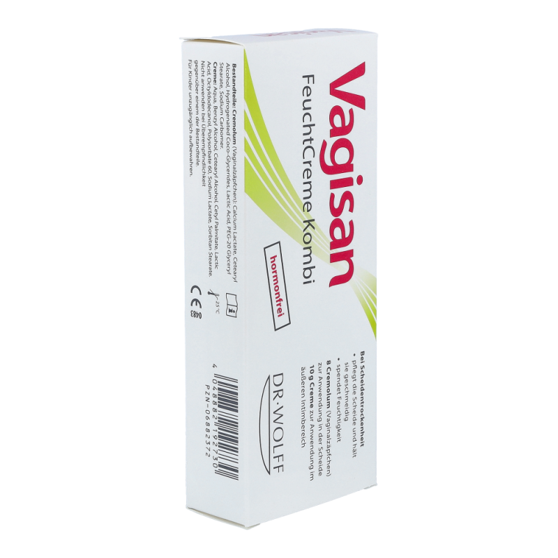 Vagisan FeuchtCreme Kombi 8 Zäpfchen +10 g Creme