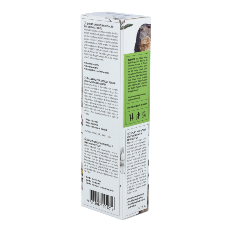 Bano Murmelin Sport und Gelenke Salbe
