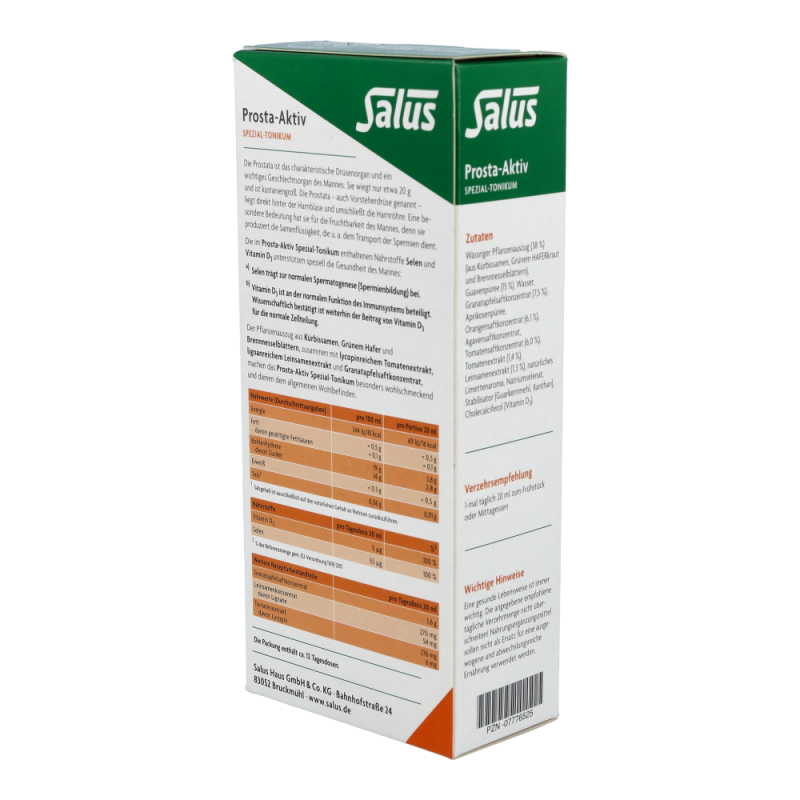 Prosta-Aktiv Kräutertonikum 250 ml
