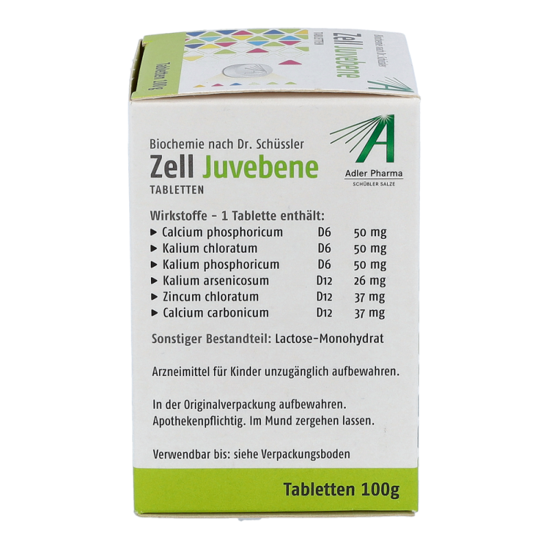Biochemie nach Dr. Schüßler Zell Juvebene 100 g