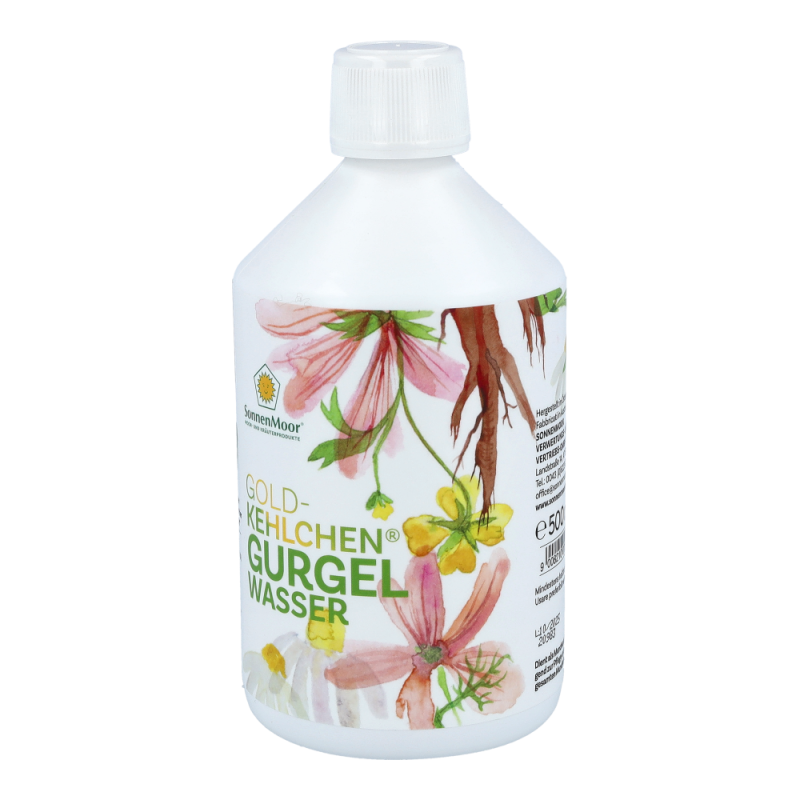 SonnenMoor Gurgelwasser mit Alkohol