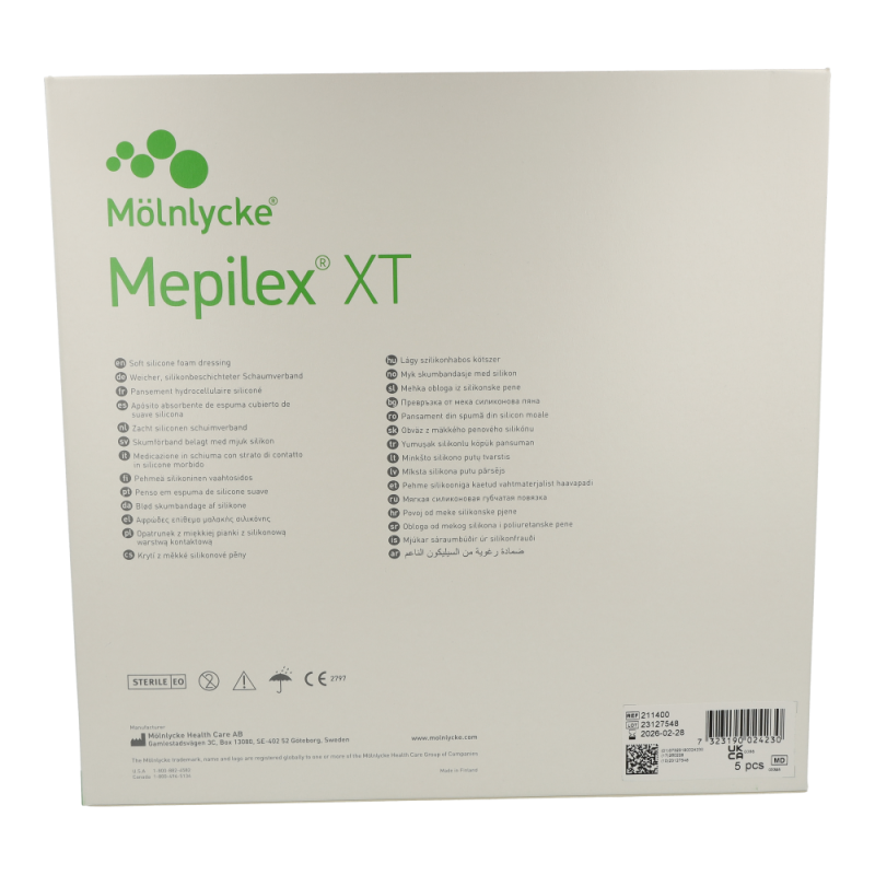 Mepilex XT 20x20cm 5 Stk.