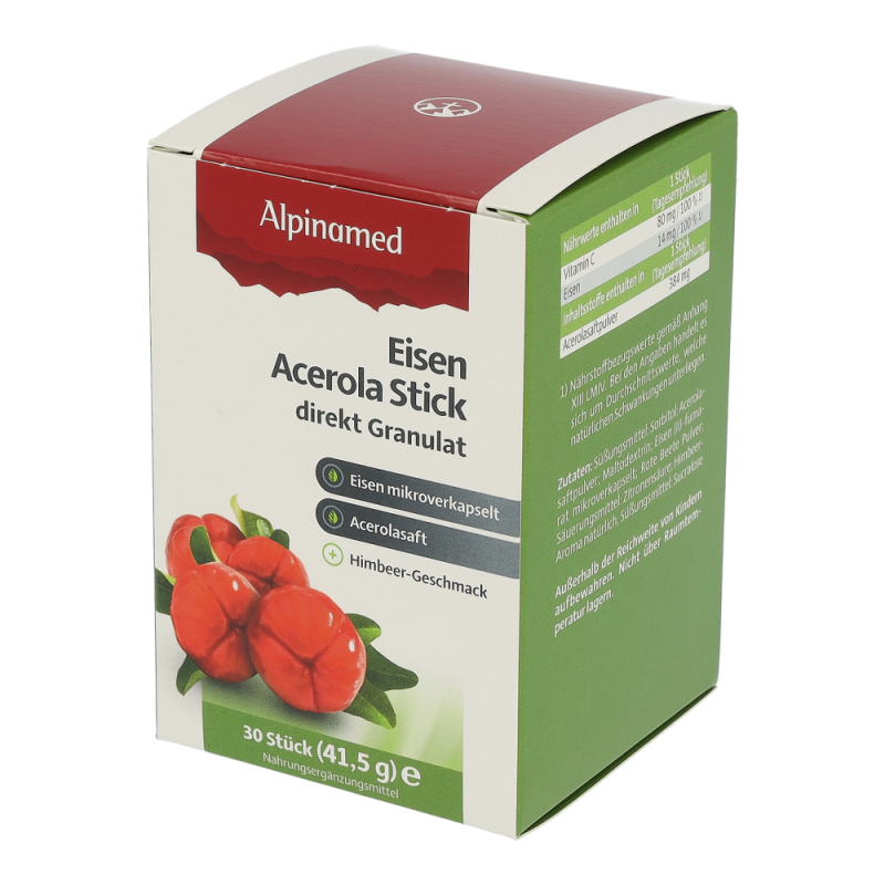 Alpinamed Eisen Acerola Sticks