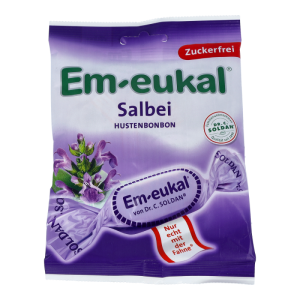 Dr. Soldan Bonbons ohne Zucker Eukalyptus 75 g Salbei