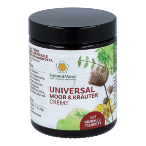 SonnenMoor Universal Moor- und Kräutercreme mit Murmeltierfett 140 g