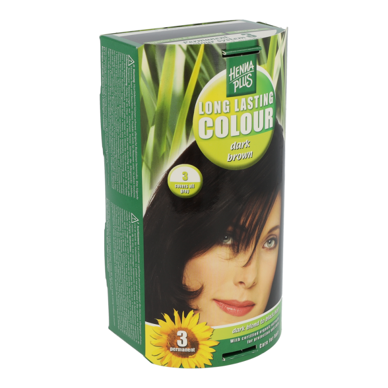 Henna Plus Longlasting Colour 100 ml Darkbrown