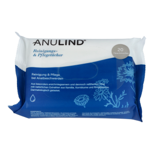 ANULIND Reinigungs- und Pflegetücher 20 Stk.