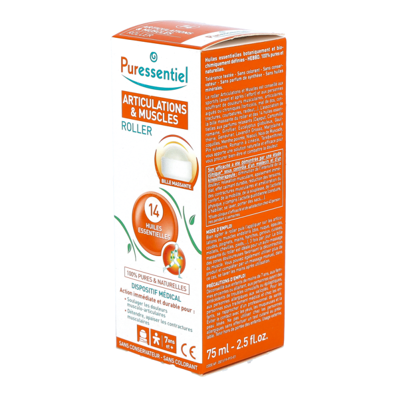 Puressentiel Muskel und Gelenk Roll On 75 ml