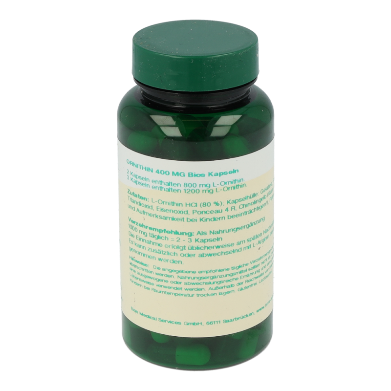 Bios Ornithin 400 mg Kapseln