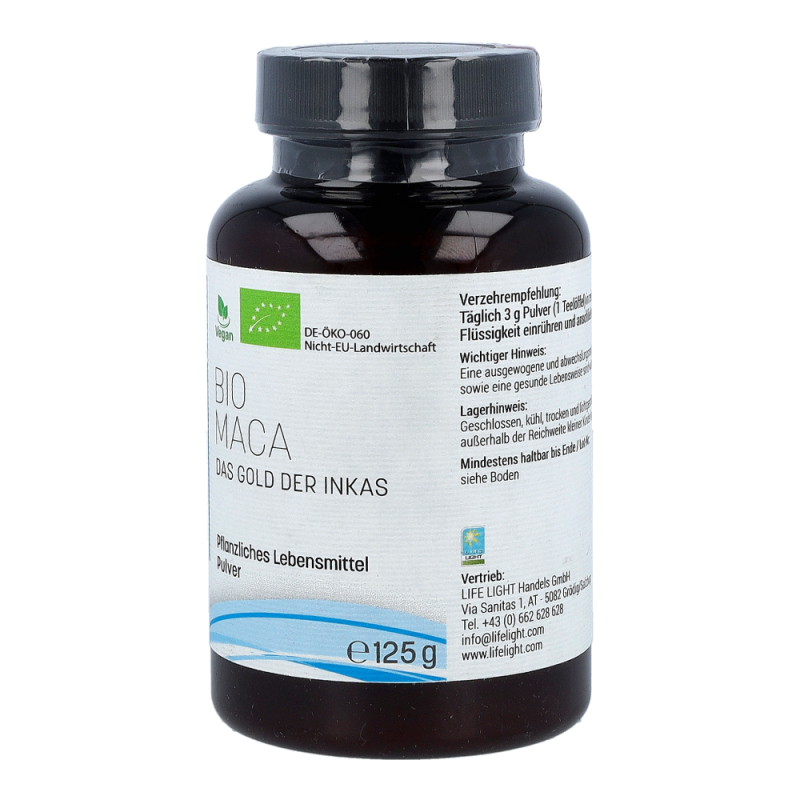 Life Light Maca Pulver Bio 125 g