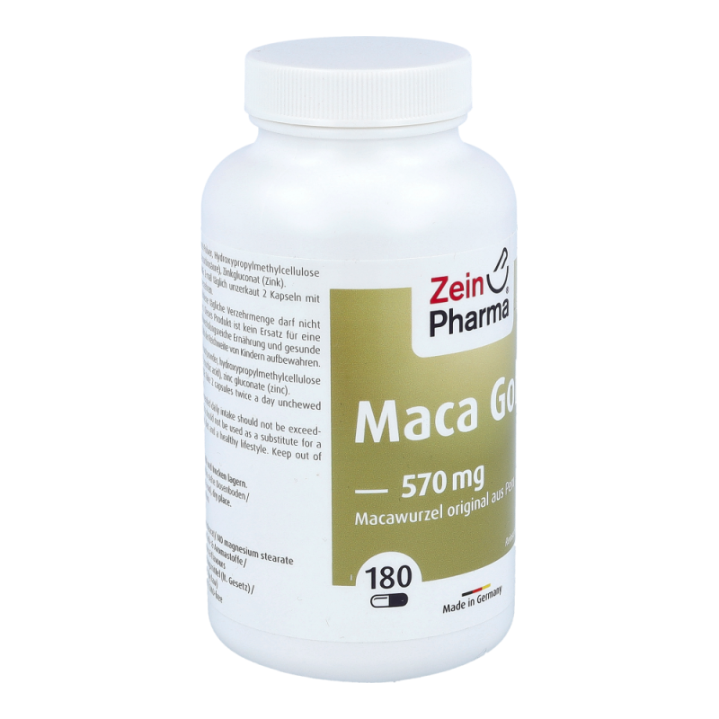 ZeinPharma Maca Gold 570 mg Kapseln 180 Stk.