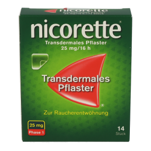 Nicorette Transdermales Pflaster 25 mg/16 h