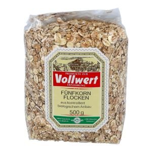 Vollkraft Fünfkornflocken 500 g BIO