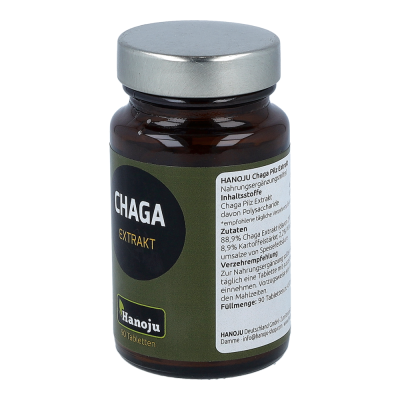 Chaga Pilz Extrakt Tabletten 400 mg 90 Stk.