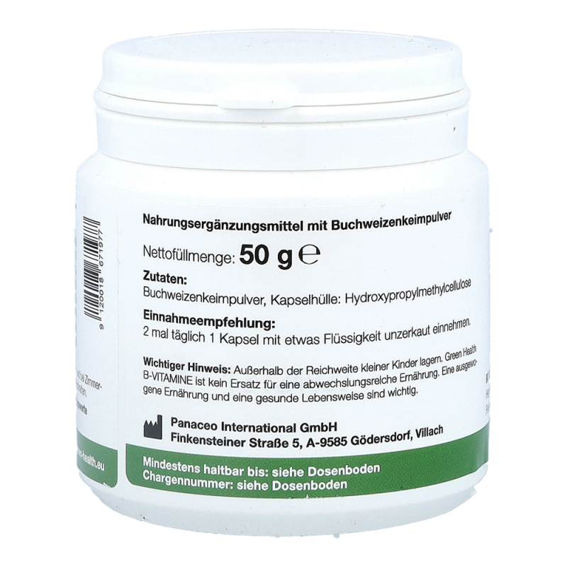 Green Health B-Vitamine Kapseln 90 Stk.