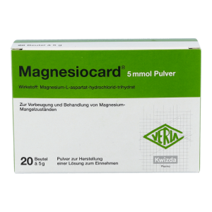 Magnesiocard Pulver 5 mmol 5 g 20 Stk.