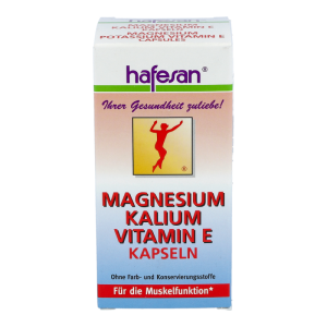 Hafesan Magnesium Kalium Vitamin E Kapseln 60 Stk.