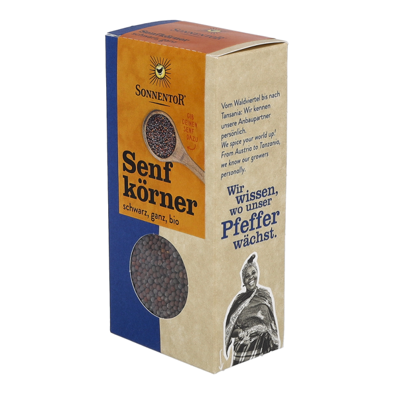 Sonnentor Senfkörner schwarz 80 g BIO