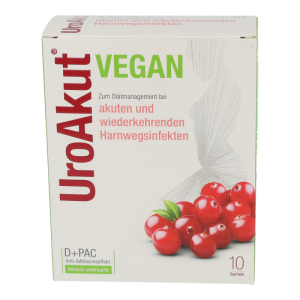 UroAkut vegan Granulat D-Mannose plus Cranberry