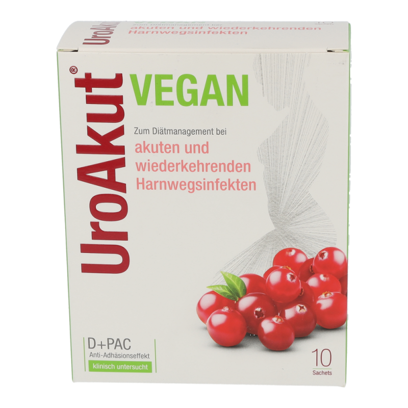 UroAkut vegan Granulat D-Mannose plus Cranberry