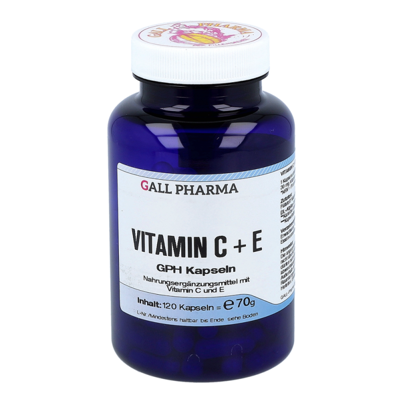 Gall Pharma Vitamin C plus E Kapseln 120 Stk.