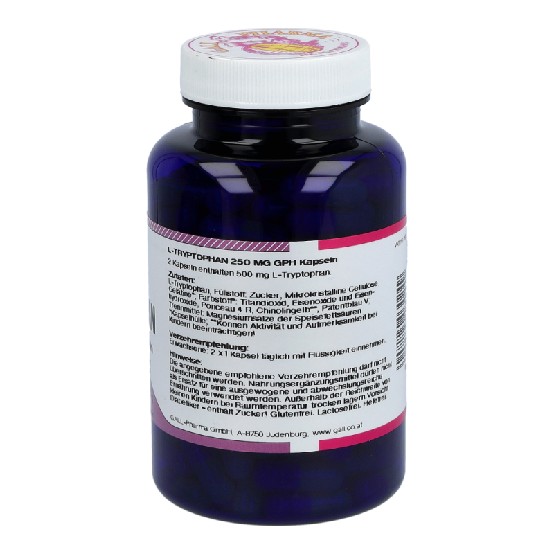 L – Tryptophan 250mg Kapseln