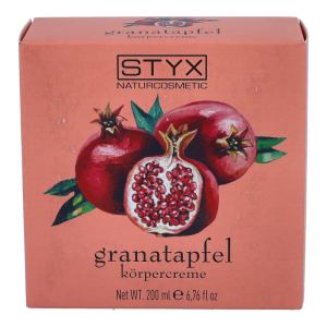 Granatapfel Körpercreme Styx 200 ml