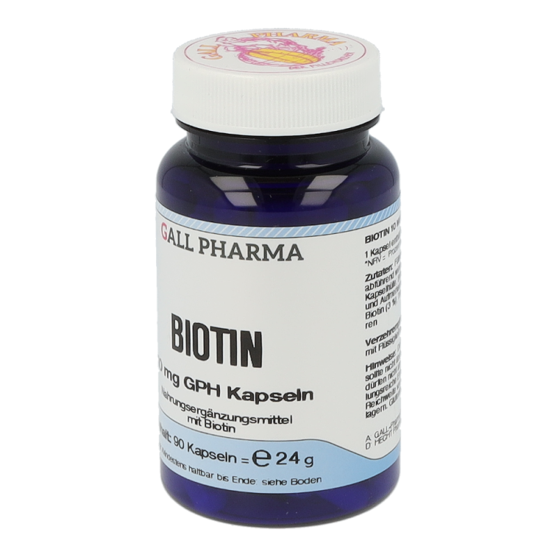 Gall Pharma Biotin 10 mg Kapseln 90 Stk.