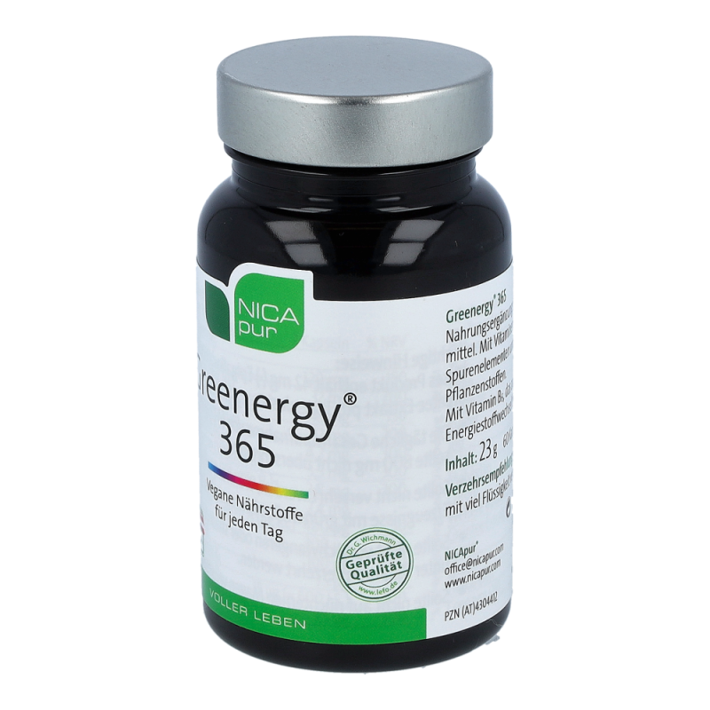 Nicapur Greenergy 365 Kapseln 60 Stk.