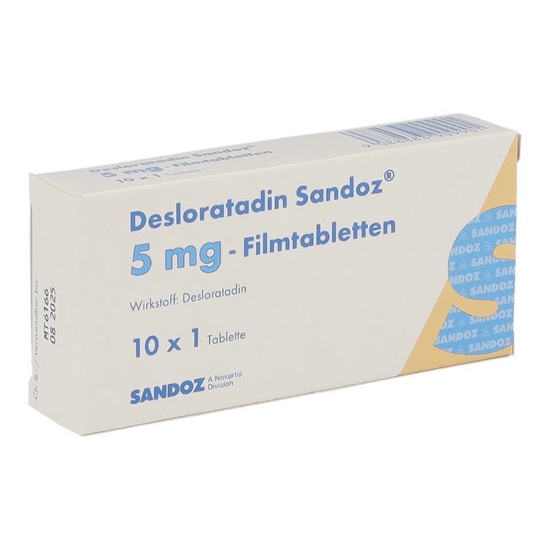 Desloratadin Sandoz 5 mg Filmtabletten 10 Stk.
