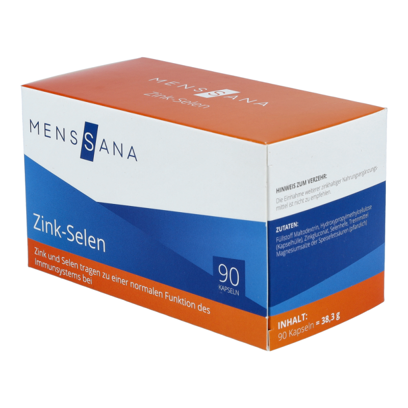 MensSana Zink-Selen Kapseln 90 Stk.