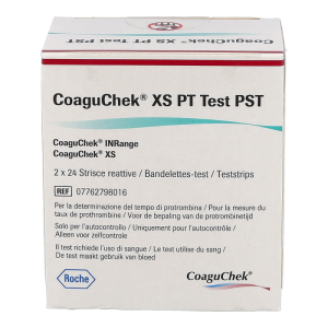 COAGU-CHEK XS PT PST 48 TEST