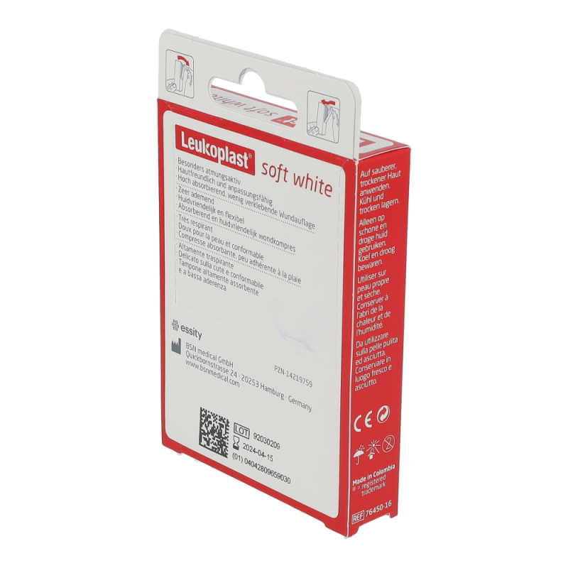 Leukoplast Soft 72 x 38 mm 10 Stk.