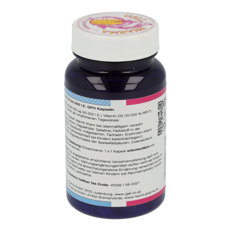 VIT D3 KPS 20.000IE GPH