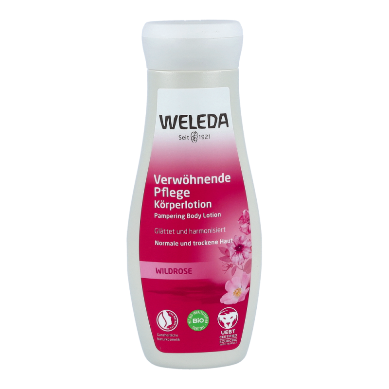Weleda verwöhnende Pflegelotion Wildrose 200 ml