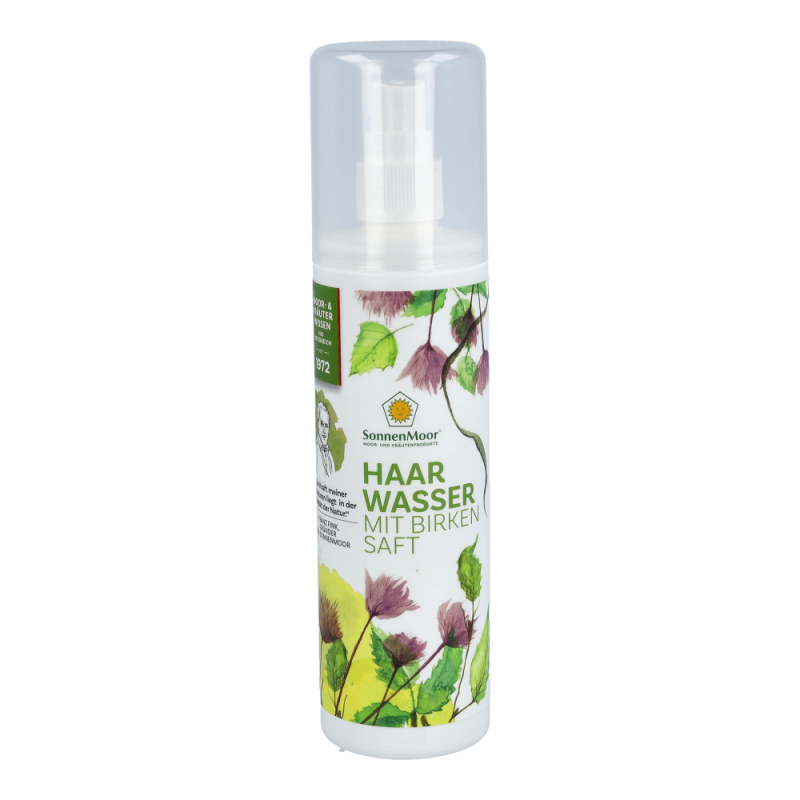 SonnenMoor Haarwasser mit Birkensaft – Sprühflasche