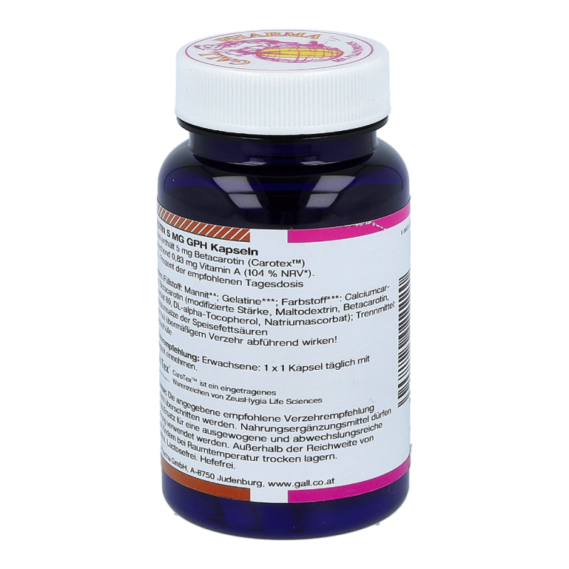 Carotin 5mg Kapseln