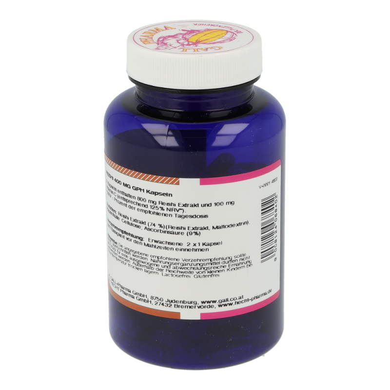 Gall Pharma Reishi 400 mg Kapseln 120 Stk.