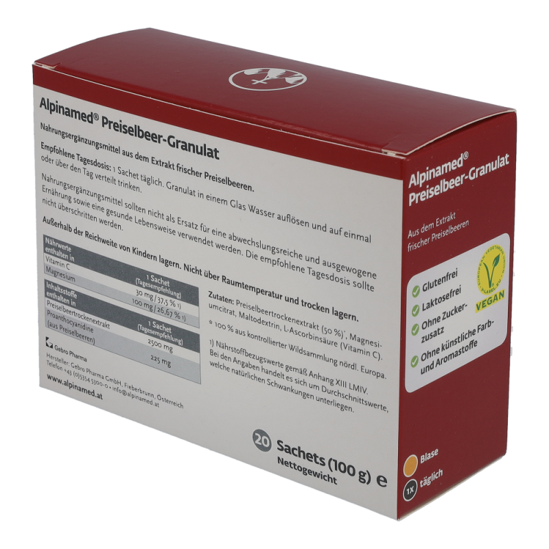 Alpinamed Preiselbeer Granulat