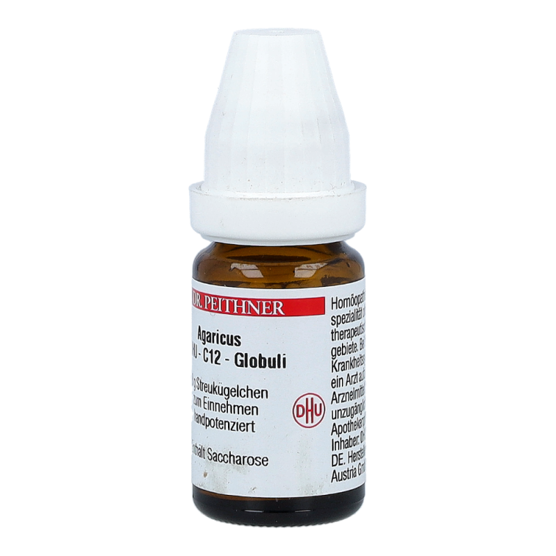 Agaricus DHU 8 g C 12 Globuli