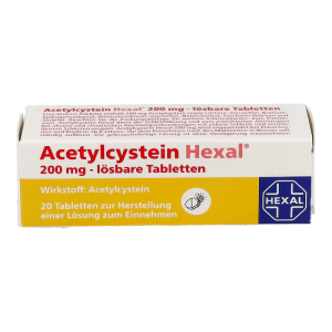 Acetylcystein Hexal 200 mg – lösbare Tabletten