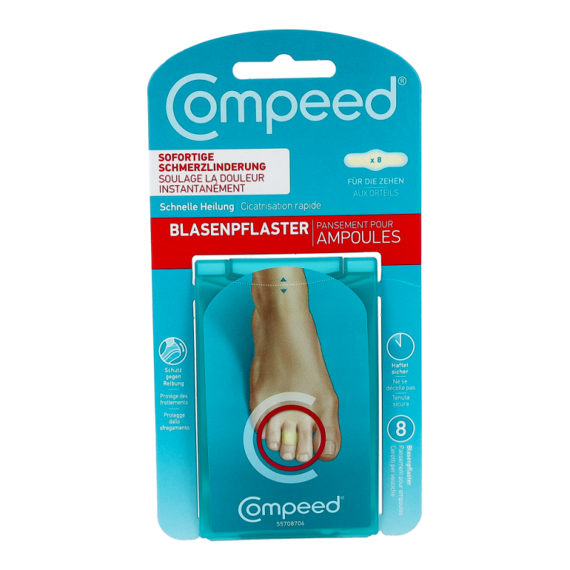 Compeed Blasenpflaster für die Zehen 8 Stk.