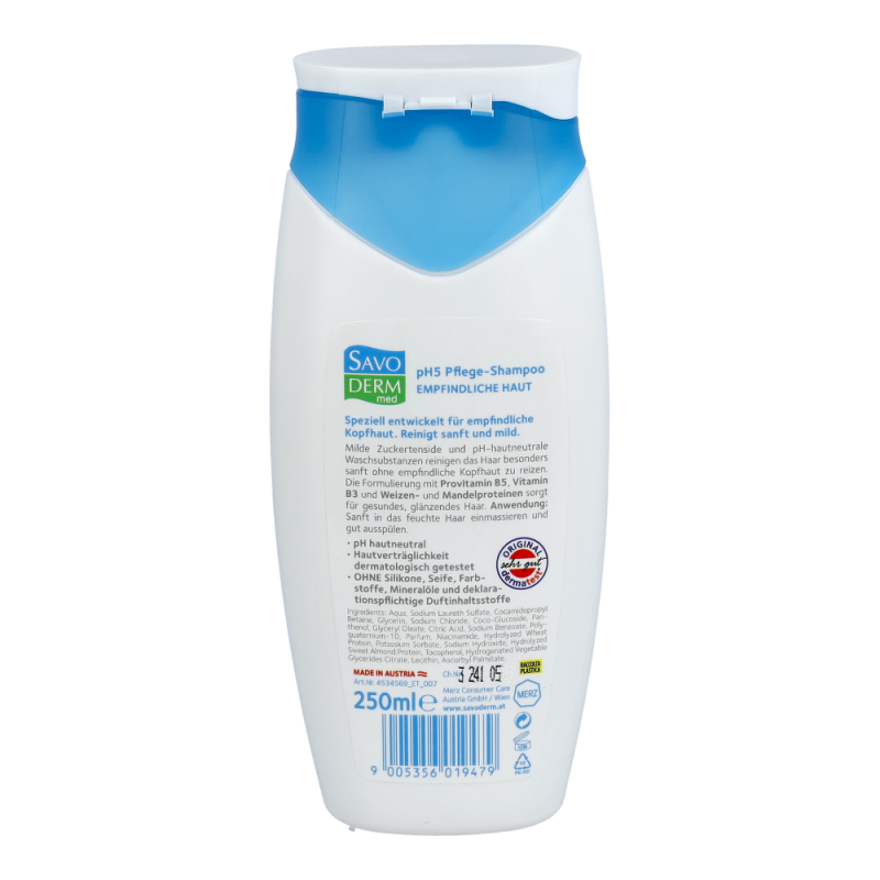 Savoderm pH5 Pflege Shampoo 250 ml