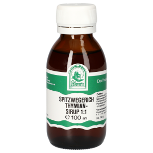 Spitzwegerich Sirup