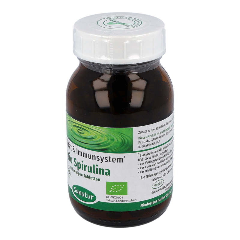Sanatur Bio Spirulina Tabletten 400 mg 500 Stk.