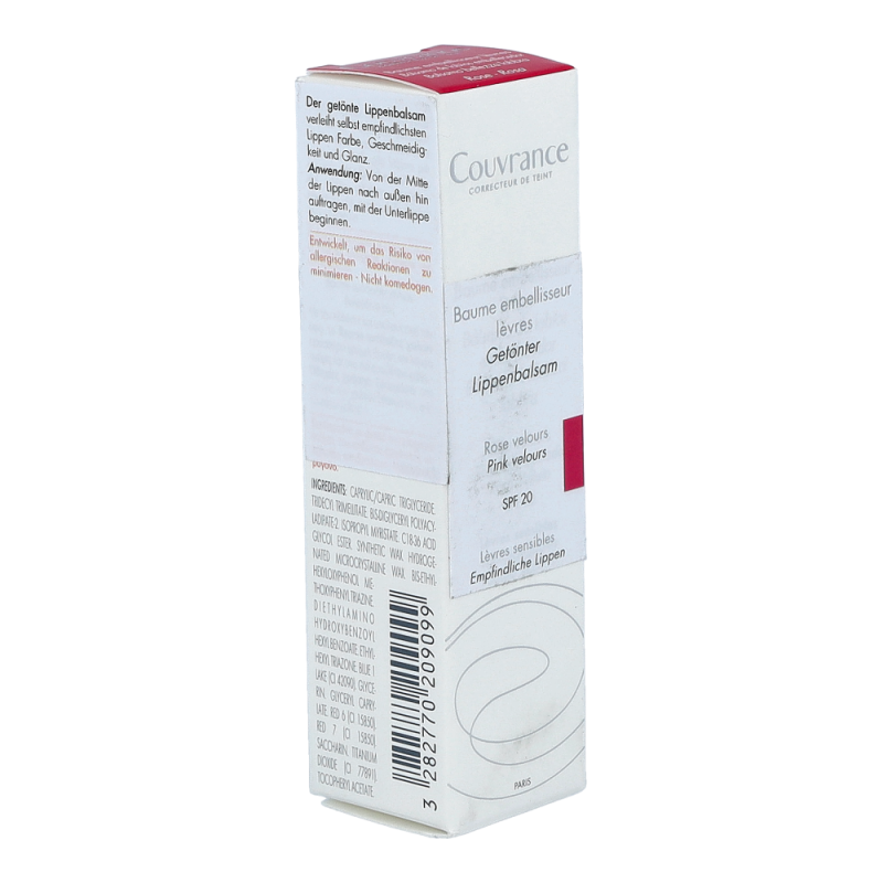 Avene COUVRANCE getönter Lippenbalsam Pink Velours – 3g