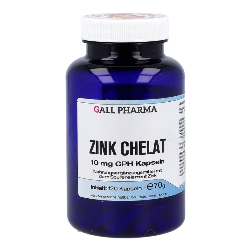 Gall Pharma Zink Chelat 10 mg Kapseln 120 Stk.